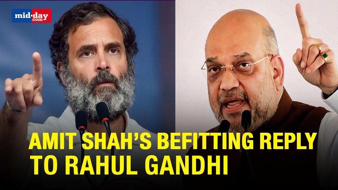 Response to Rahul Gandhi’s ‘Gujarat Model’ remark in Amit Shah’s style